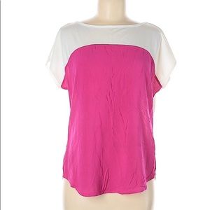 Color Block Short Sleeve T-Shirt Sz L
